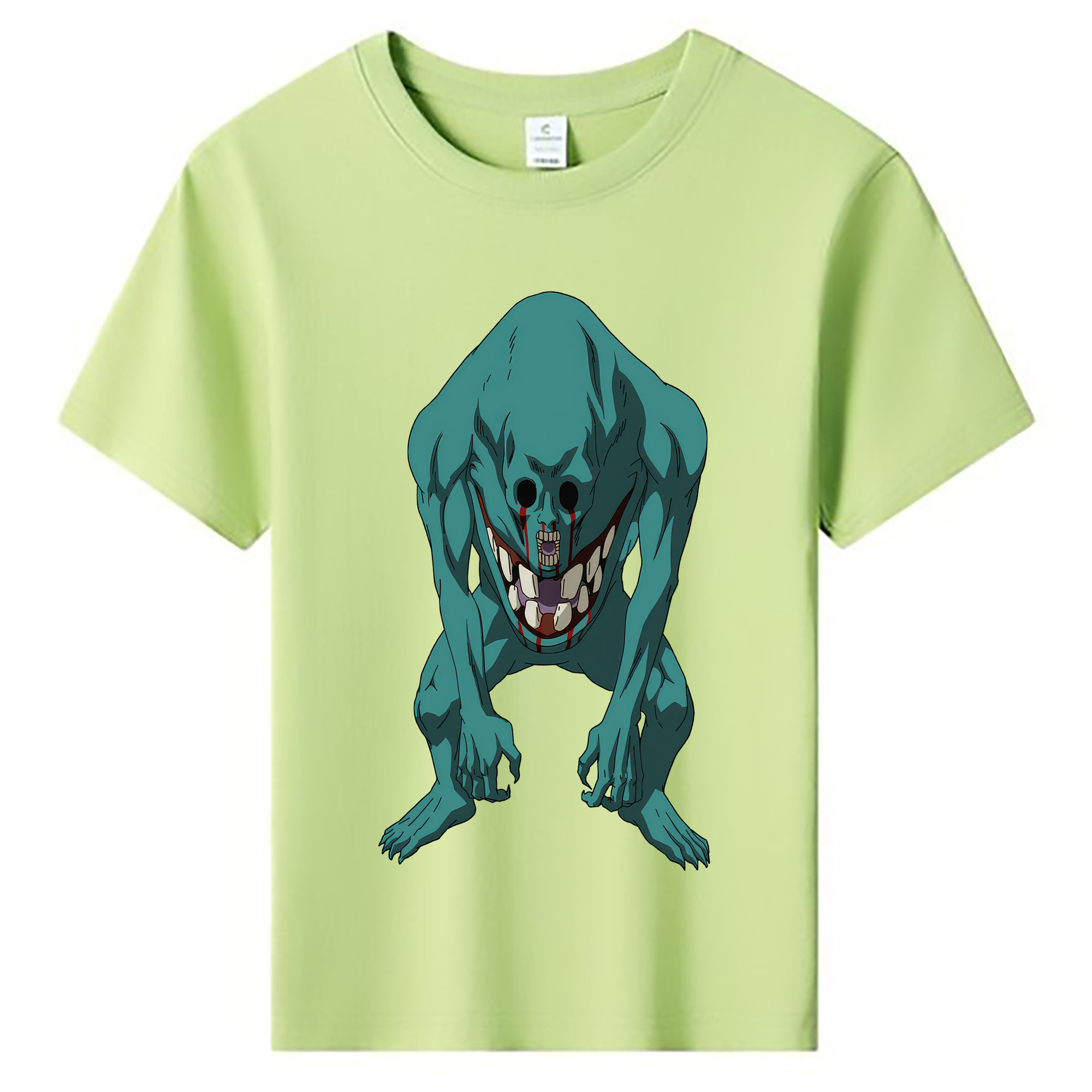 （画像用） 呪術廻戦 Jujutsu Kaisen 綿100％キッズTシャツ（フロントプリント）